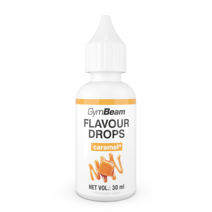 Flavour Drops - GymBeam 30 ml - karamell