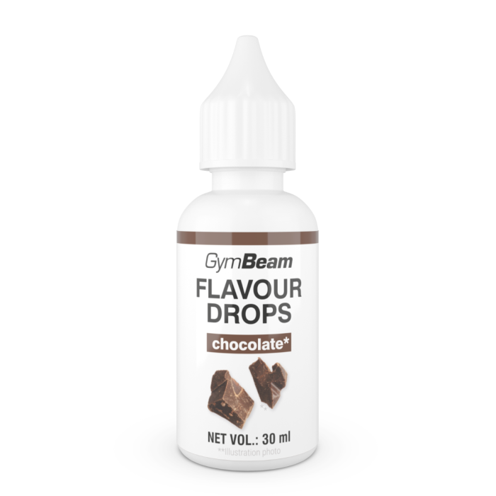 Flavour Drops - GymBeam 30 ml - csokoládé