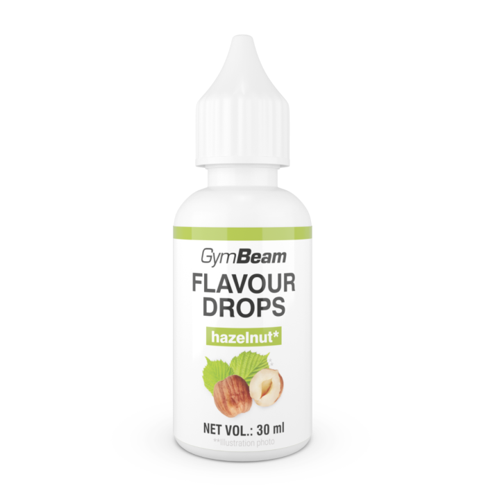 Flavour Drops - GymBeam 30 ml - mogyoró