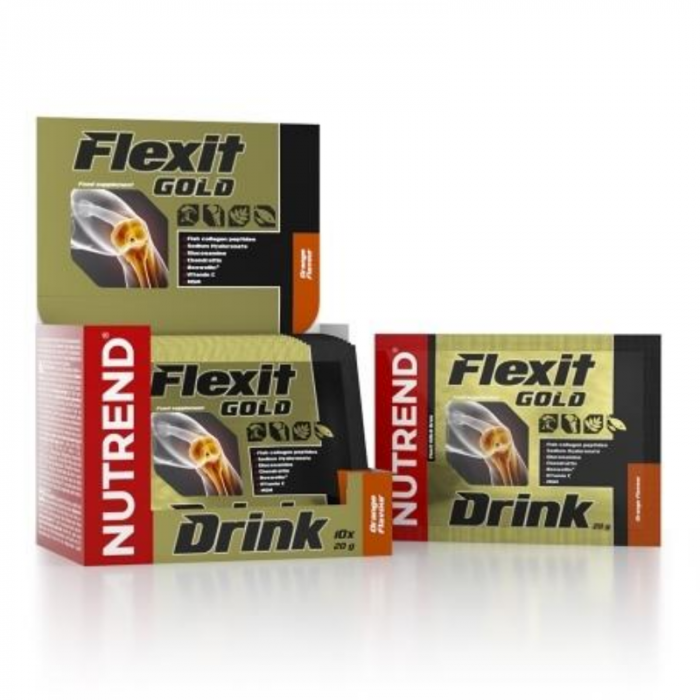 Flexit Gold Drink – Nutrend 400 g - narancs