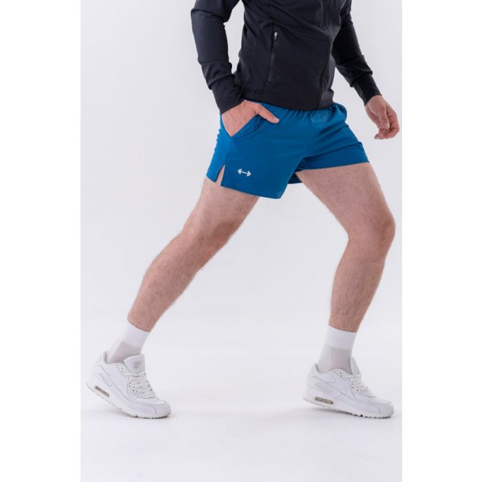 Airy Functional Quick-Drying Blue rövidnadrág – NEBBIA XXL