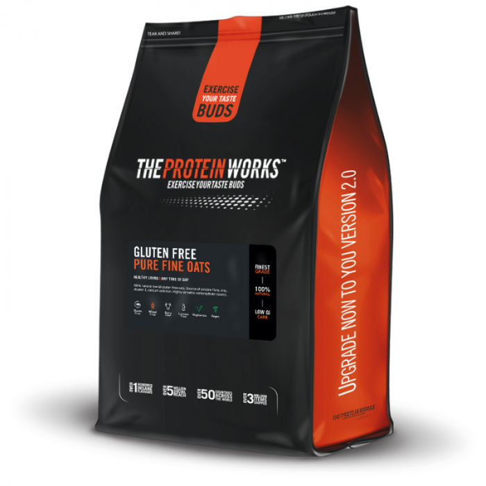 Gluten Free Pure Fine Oats - The Protein Works