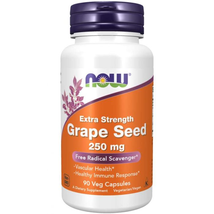 Grape Seed, Extra Strength - NOW Foods