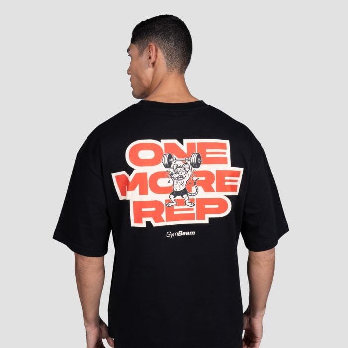 GymRat póló Black - GymBeam XXL