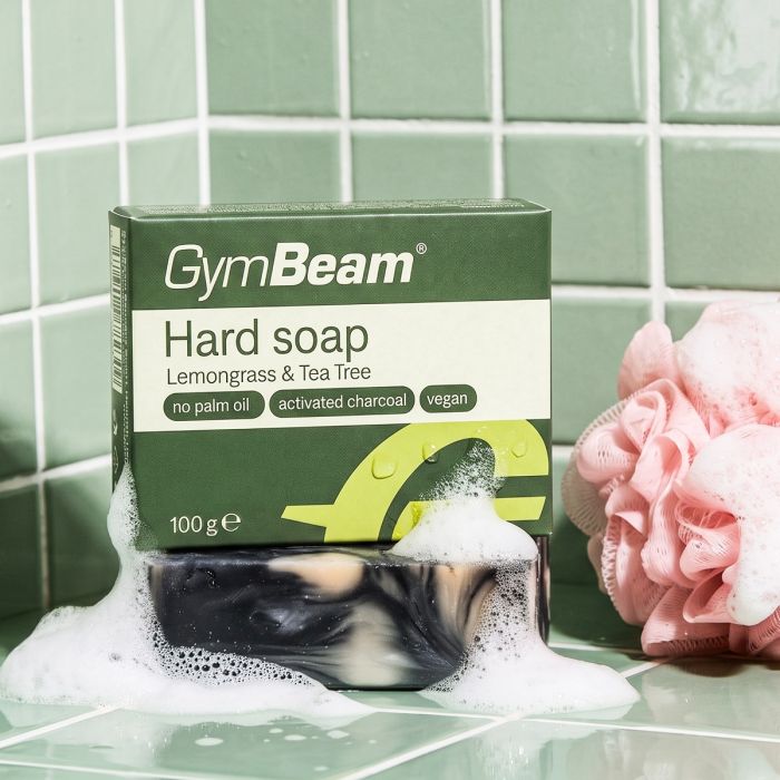 Lemongrass & Tea tree oil kemény szappan 100 g - GymBeam single_variant