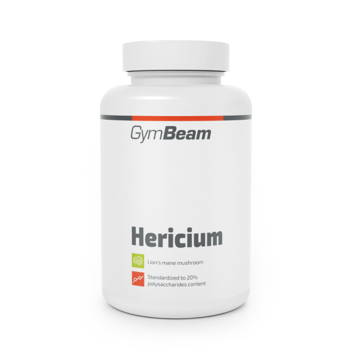Hericium (Oroszlánsörény gomba) - GymBeam 90 kapsz.
