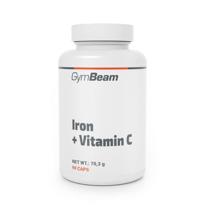 Vas + C-vitamin - GymBeam 90 kapsz.