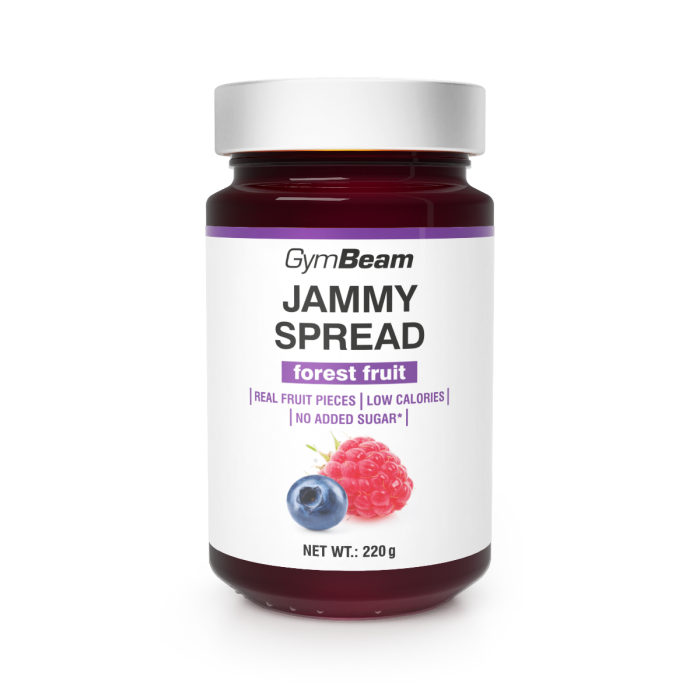 Jammy Spread - GymBeam 220 g - erdei gyümölcs