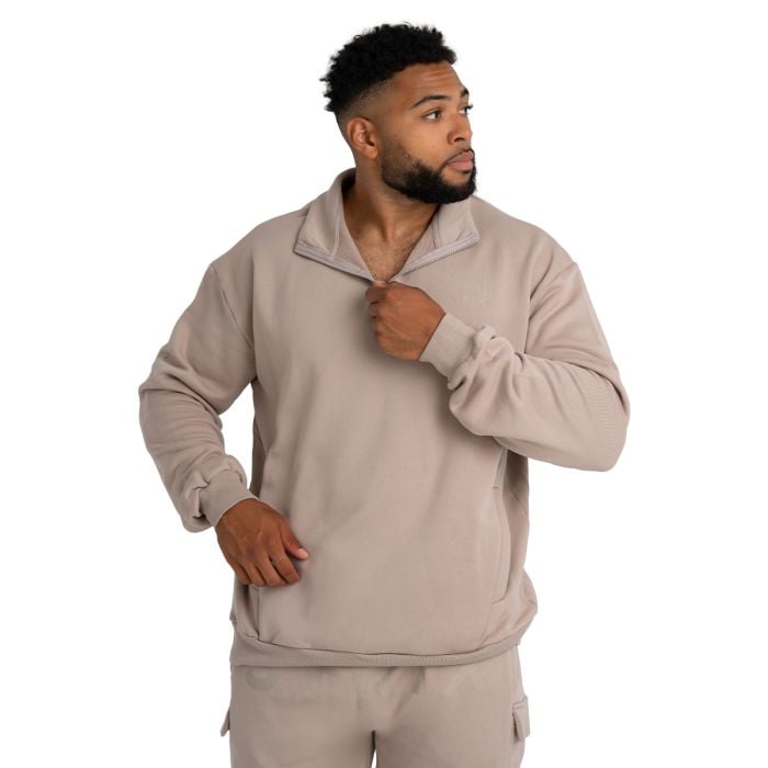 Pulóver Taupe - STRIX L