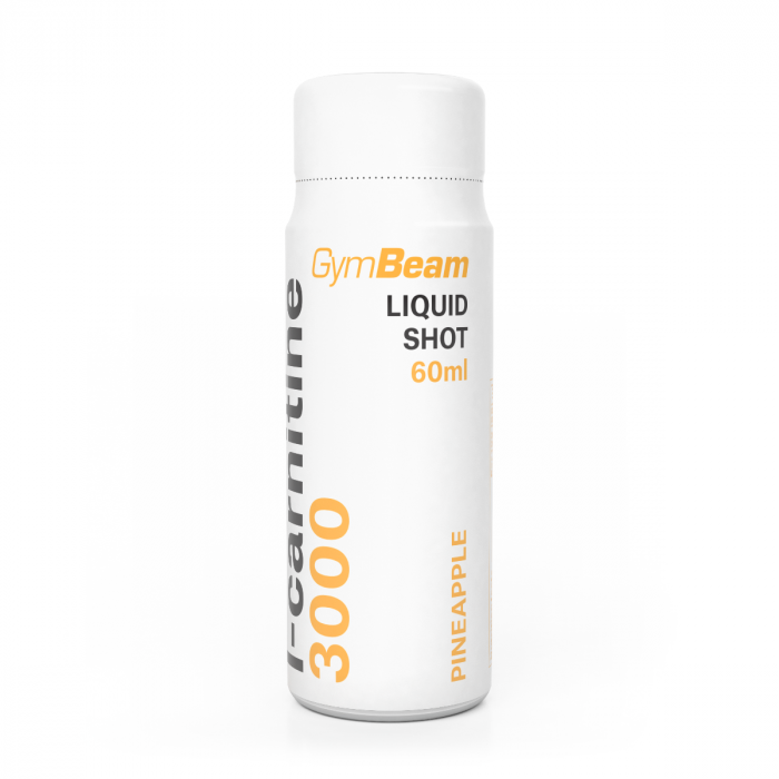 L-karnitin 3000 Liquid Shot - GymBeam ananász - 60 ml