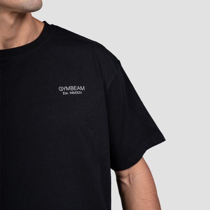 Lifting Heavy póló Black - GymBeam XL