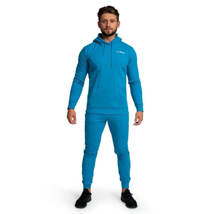 Limitless Hoodie pulóver Aquamarine - GymBeam XXXL
