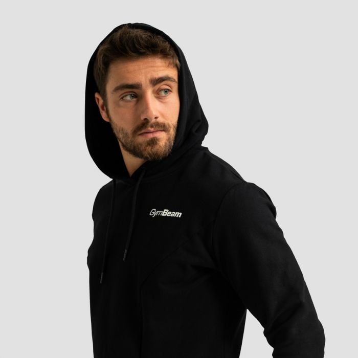 Limitless Hoodie pulóver Black - GymBeam XL