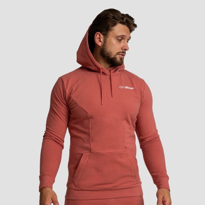 Limitless Hoodie pulóver Cinnamon - GymBeam XXL