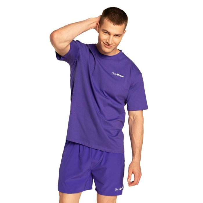 Limitless Oversized póló Royal - GymBeam L