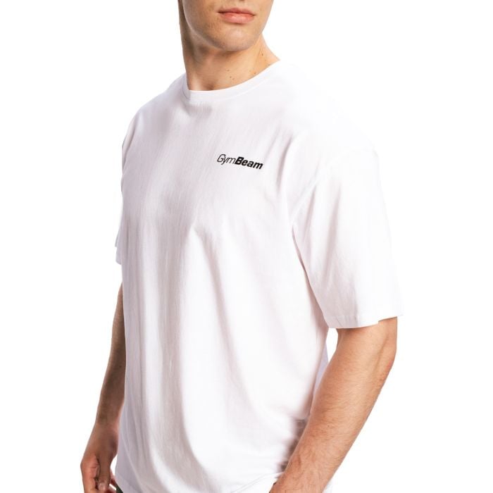 Limitless Oversized póló White - GymBeam M
