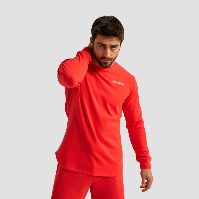Limitless pulóver Hot Red - GymBeam S