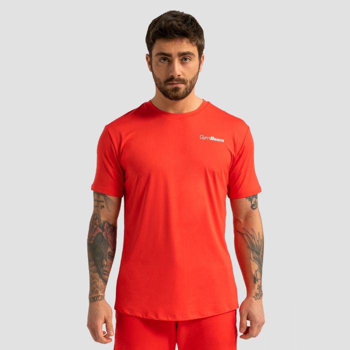 Limitless póló  Hot Red - GymBeam