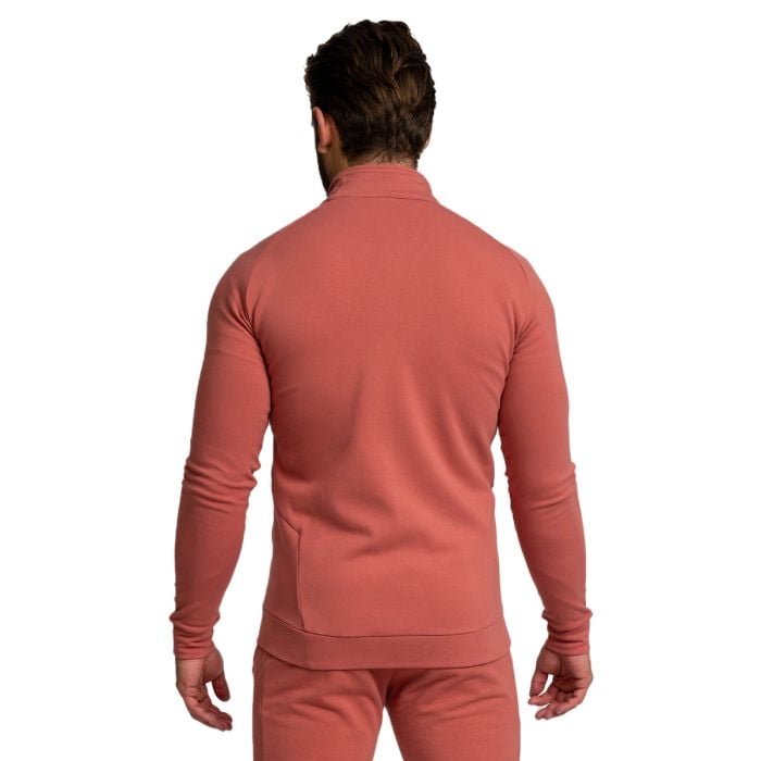 Limitless cipzáras pulóver Cinnamon - GymBeam XXXL