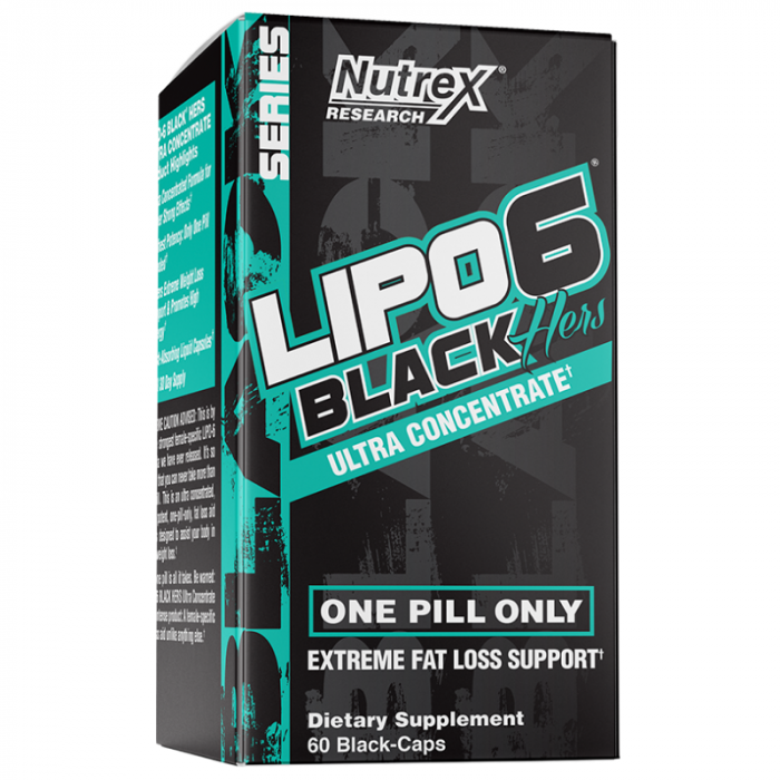 Lipo 6 Black Hers Ultra Concentrate 60 kaps - Nutrex