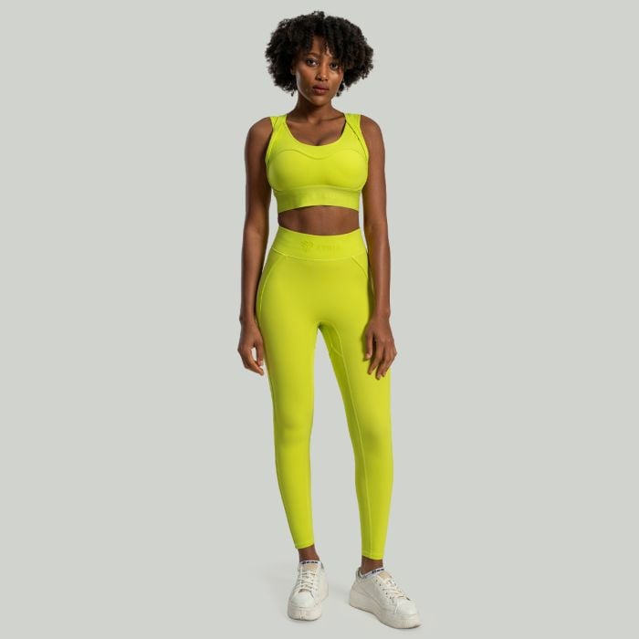 Lunar női leggings Chartreuse - STRIX M