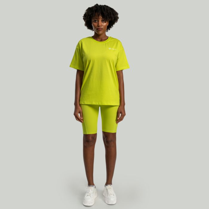 Lunar Oversized női póló Chartreuse - STRIX S