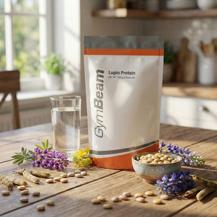 Csillagfürt fehérje - GymBeam 500 g - ízesítetlen