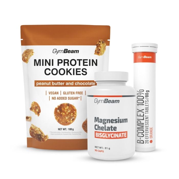 Magnézium-kelát (biszglicinát) - GymBeam + ajándékok 180 kapsz.