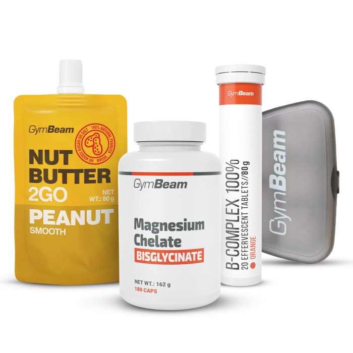 Magnézium-kelát (biszglicinát) - GymBeam + ajándékok 180 kapsz.