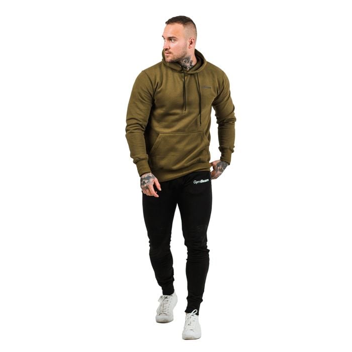 Athlete pulóver Military Green Black - GymBeam M