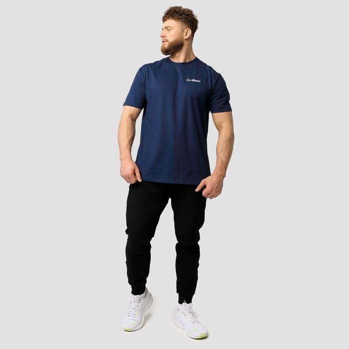 Basic póló Navy Blue - GymBeam L