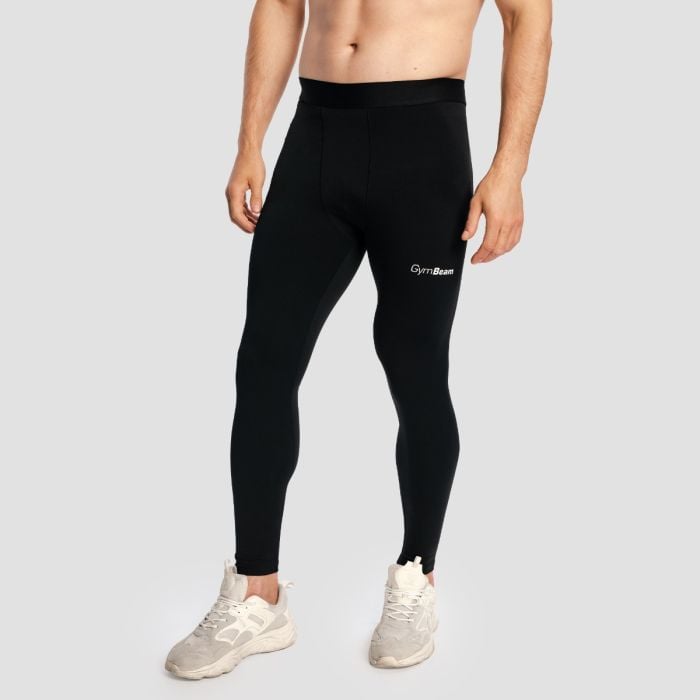 Combat férfi leggings Black - GymBeam L