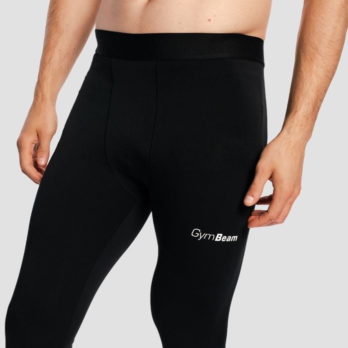 Combat férfi leggings Black - GymBeam L