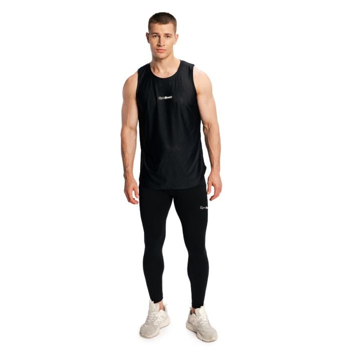 Combat férfi leggings Black - GymBeam L