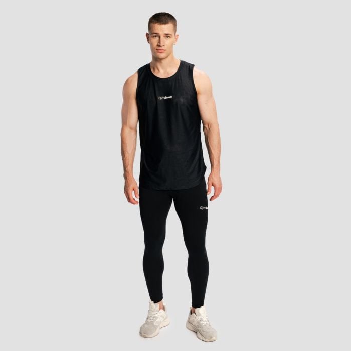 Combat férfi leggings Black - GymBeam L
