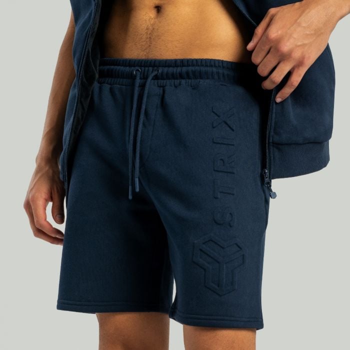 Embossed rövidnadrág Midnight Blue - STRIX XXL