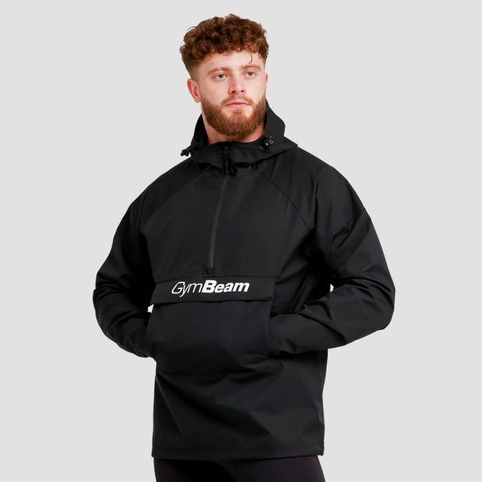 Rain Smock férfi dzseki Black - GymBeam L