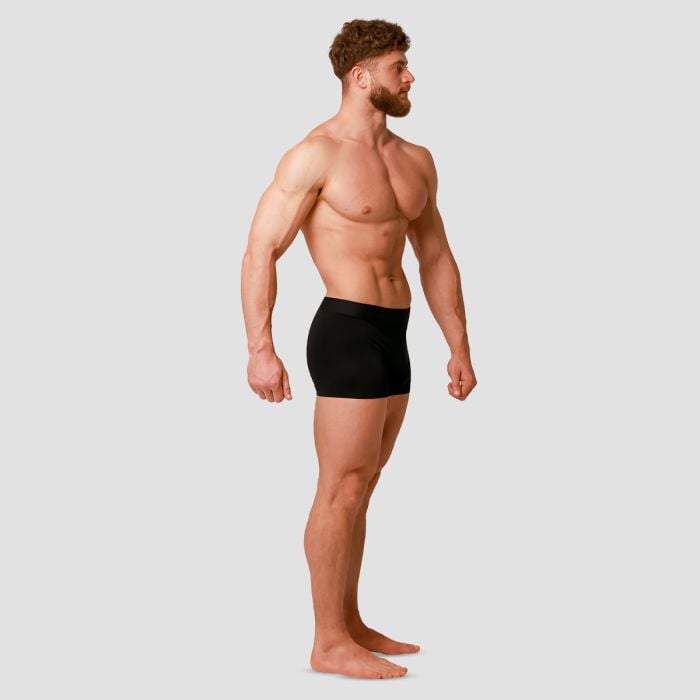 Soft férfi boxeralsó 2Pack Black - GymBeam L