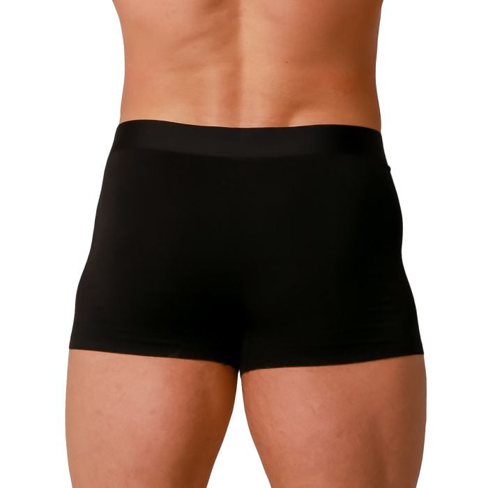 Soft férfi boxeralsó 2Pack Black - GymBeam L