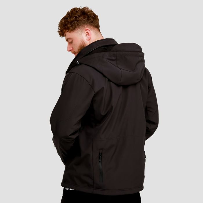 Softshell férfi dzseki Black - GymBeam XL