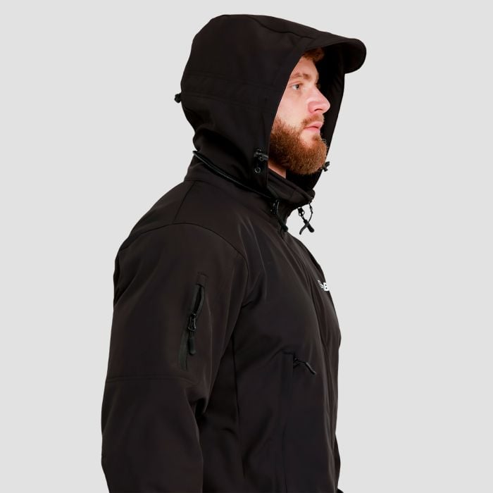 Softshell férfi dzseki Black - GymBeam XL