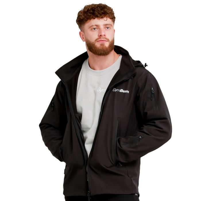 Softshell férfi dzseki Black - GymBeam XL