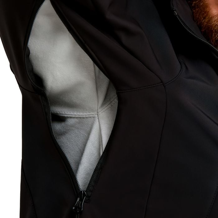 Softshell férfi dzseki Black - GymBeam XL