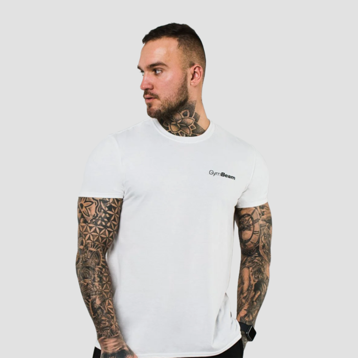 Basic póló 3Pack White - GymBeam XXXL - 3pack
