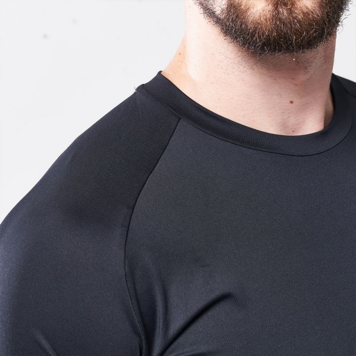 Vented Run Black férfi póló – SQUATWOLF XL