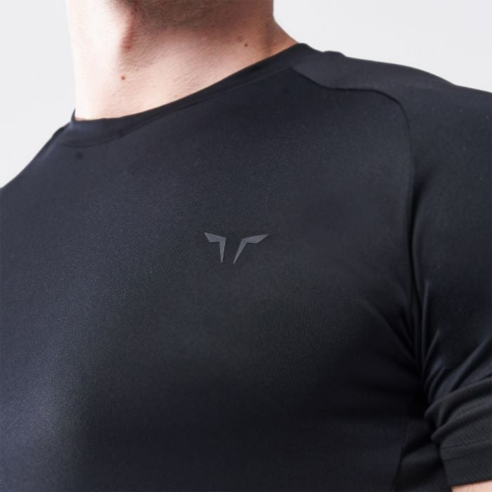 Vented Run Black férfi póló – SQUATWOLF XL