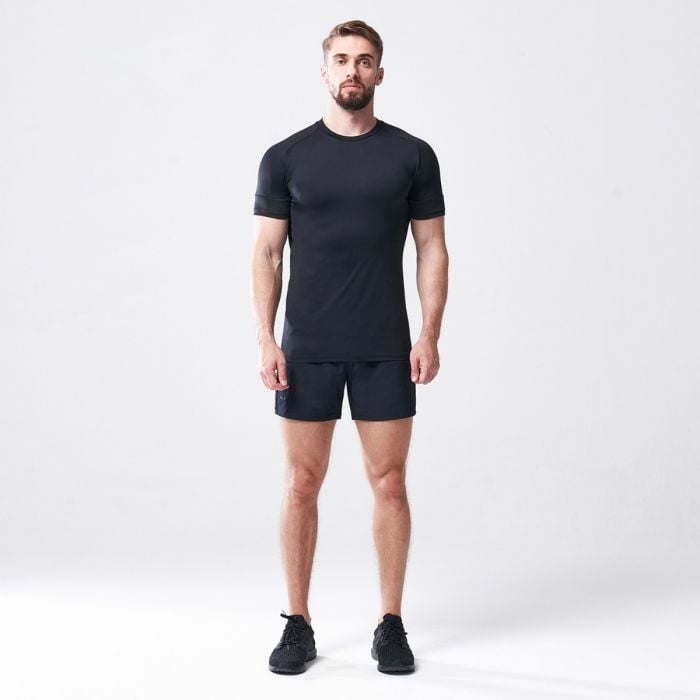 Vented Run Black férfi póló – SQUATWOLF XL