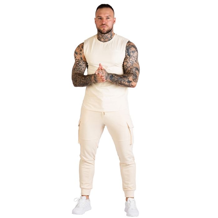 TRN melegítőnadrág Sand - GymBeam XL