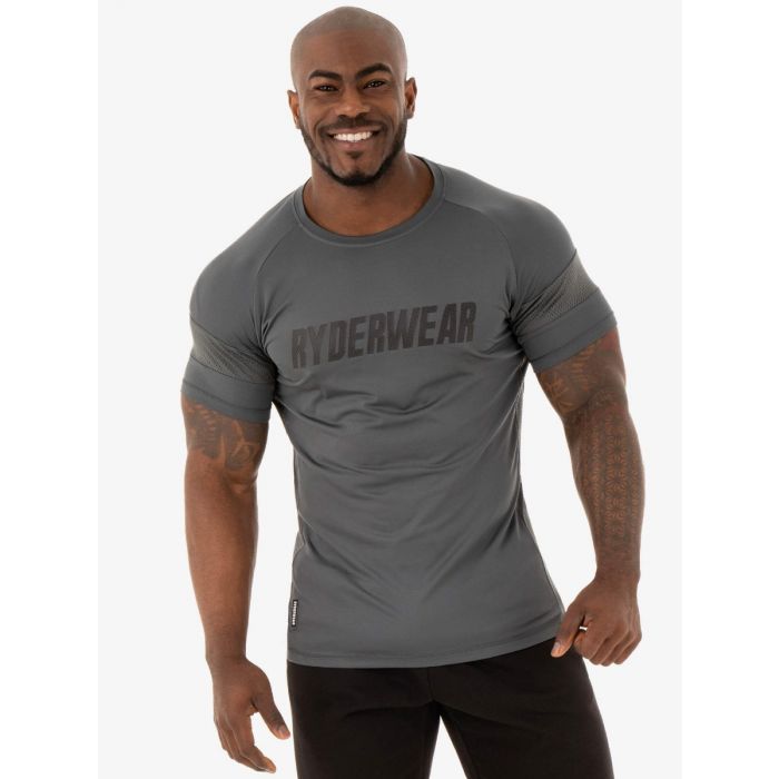 Men‘s T-shirt Flex Mesh charcoal - Ryderwear