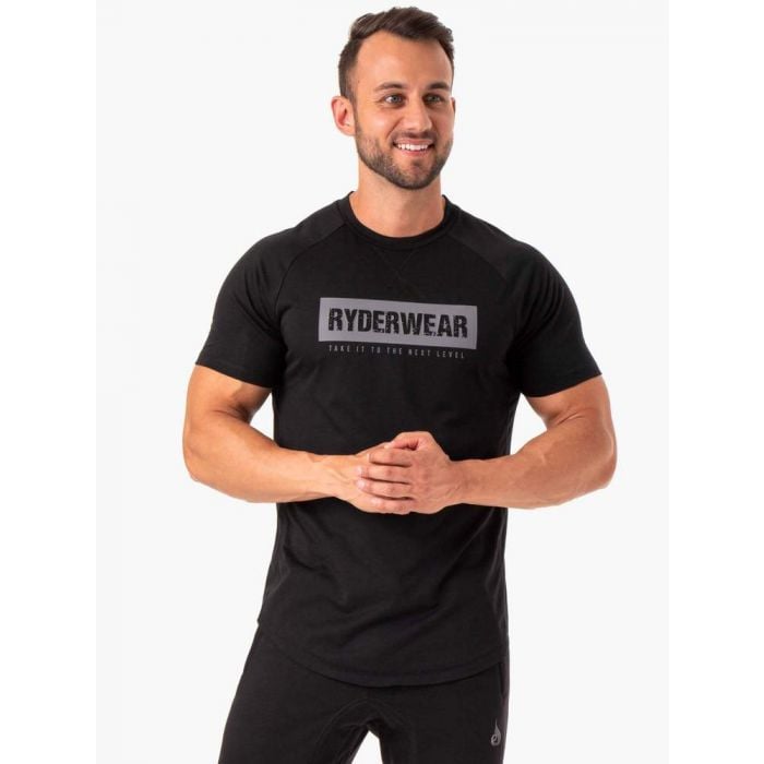 Men's T-shirt Iron Black - Ryderwear